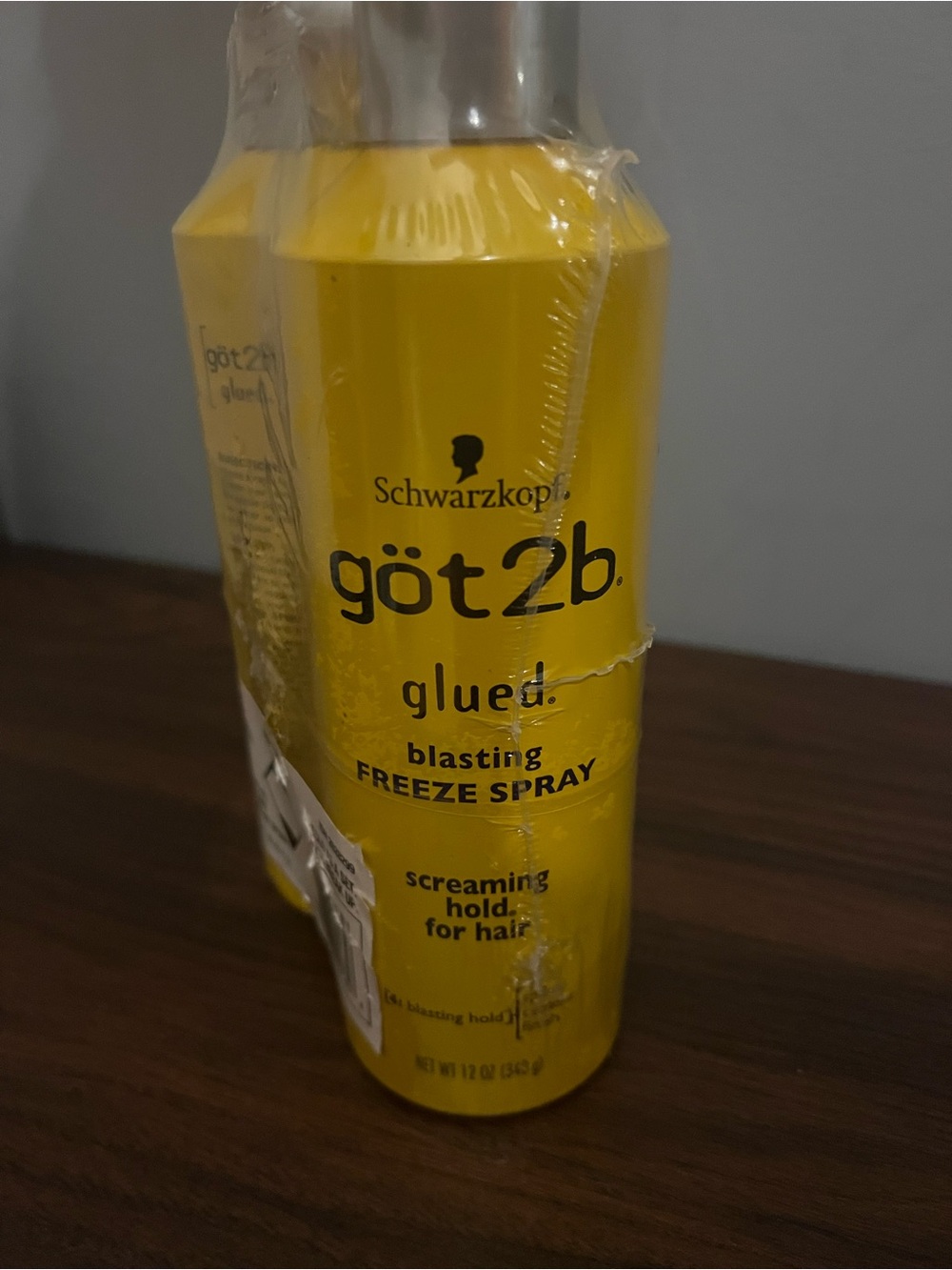 göt2b Glued Blasting Freeze – Yellow Extreme Hold 2pk